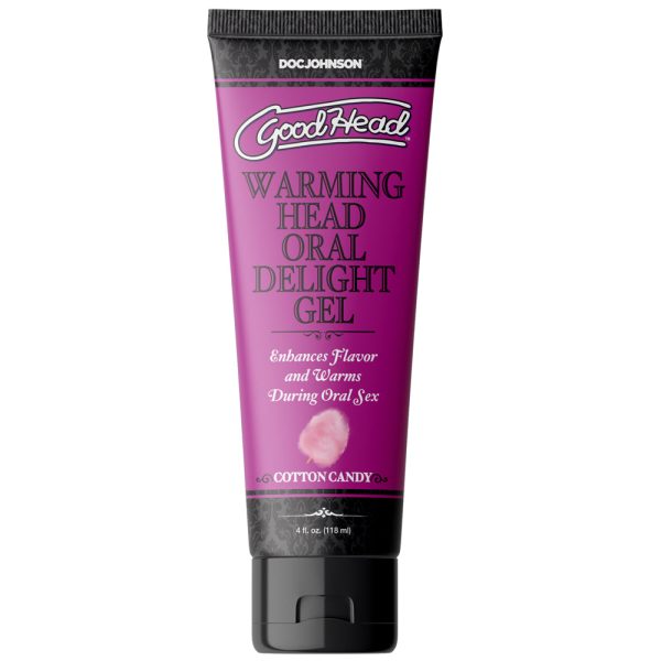GoodHead Warming Head Oral Delight Gel Cotton Candy 4 oz. - Image 2