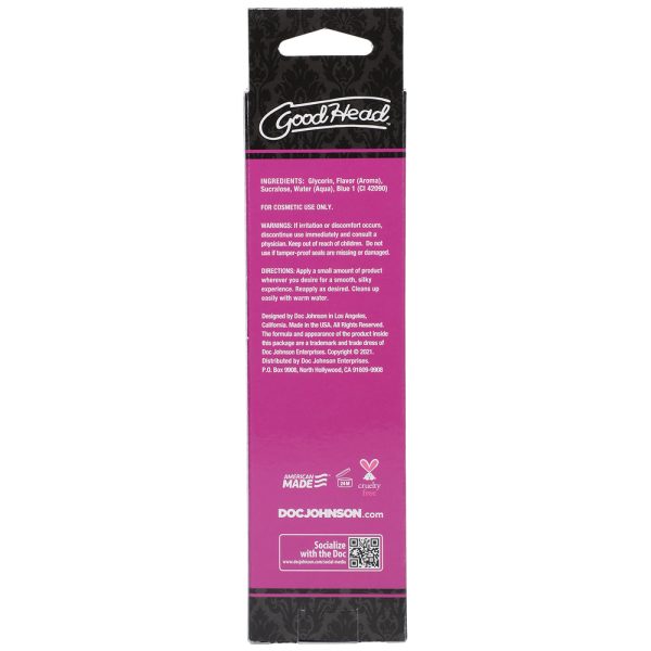 GoodHead Warming Head Oral Delight Gel Cotton Candy 4 oz. - Image 3