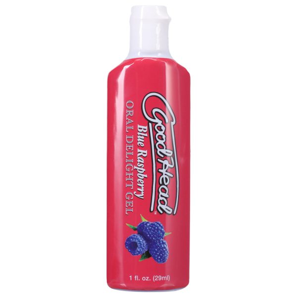 GoodHead Oral Delight Gel Blue Raspberry 1 oz. - Image 3