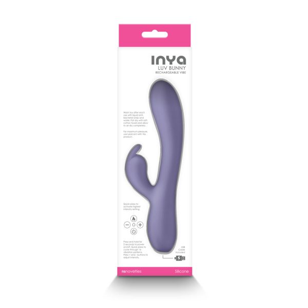 INYA Luv Bunny Rechargeable Vibe Purple - Image 3