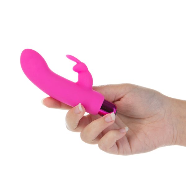 Powerbullet Alice''s Bunny Rechargeable Bullet Vibrator with Silicone Rabbit Sleeve Pink - Image 6