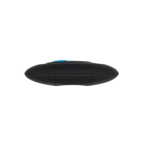 Gender X Electric Blue Rechargeable Remote-Controlled Vibrating Anal Plug Clear/Blue - Image 4