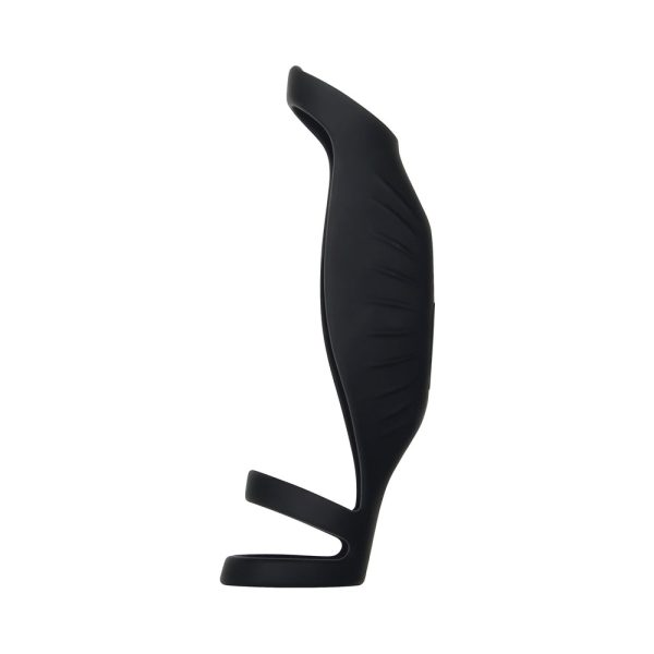 Gender X Rocketeer Rechargeable Triple-Ring Vibrating Silicone Penis Sheath Black - Image 10