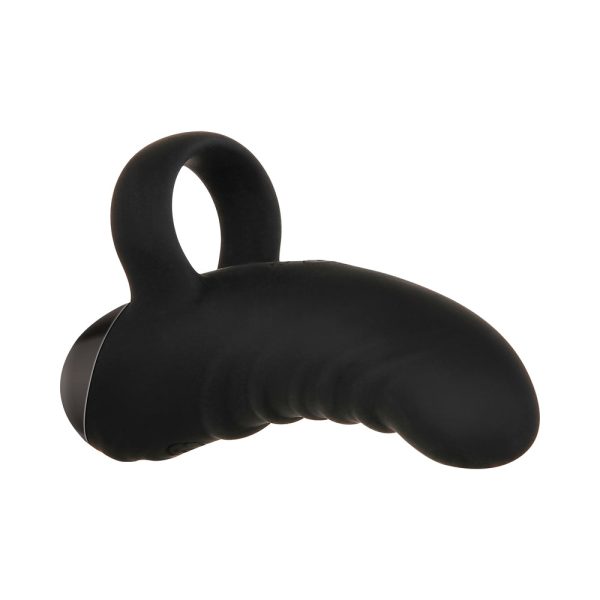 Evolved Hooked On You Rechargeable Silicone Finger Vibrator Black - Image 5