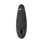 Womanizer Premium 2 Rechargeable Silicone Luxurious Pleasure Air Clitoral Stimulator Black