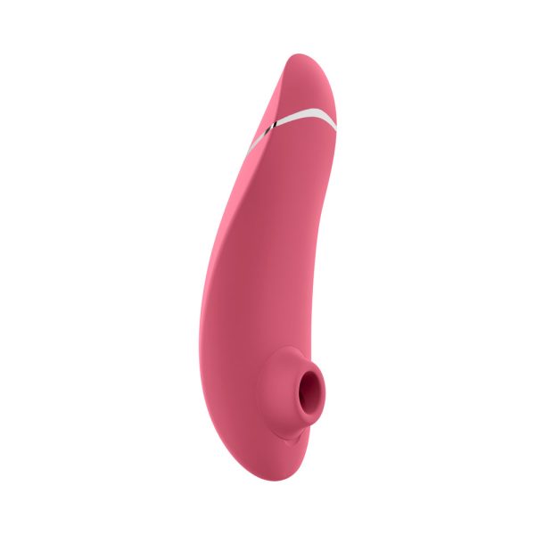 Womanizer Premium 2 Rechargeable Silicone Luxurious Pleasure Air Clitoral Stimulator Raspberry - Image 4