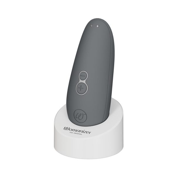 Womanizer Starlet 3 Rechargeable Silicone Compact Pleasure Air Clitoral Stimulator Gray - Image 4