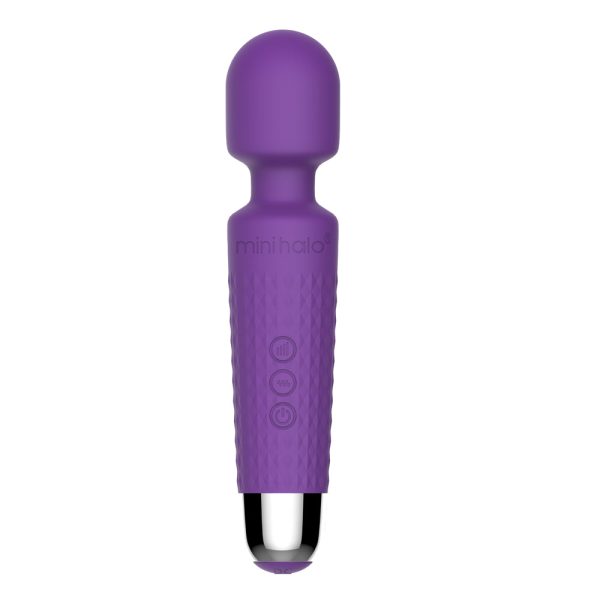 Mini Halo Wireless Wand 20X Silicone Amethyst - Image 2
