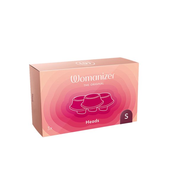 Womanizer 3-Pack Type A Replacement Stimulation Heads Bordeaux S - Image 2