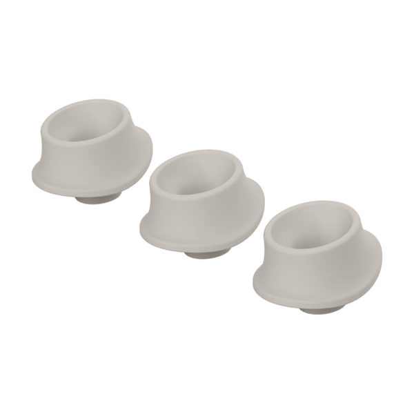 Womanizer 3-Pack Type A Replacement Stimulation Heads Warm Gray L - Image 3