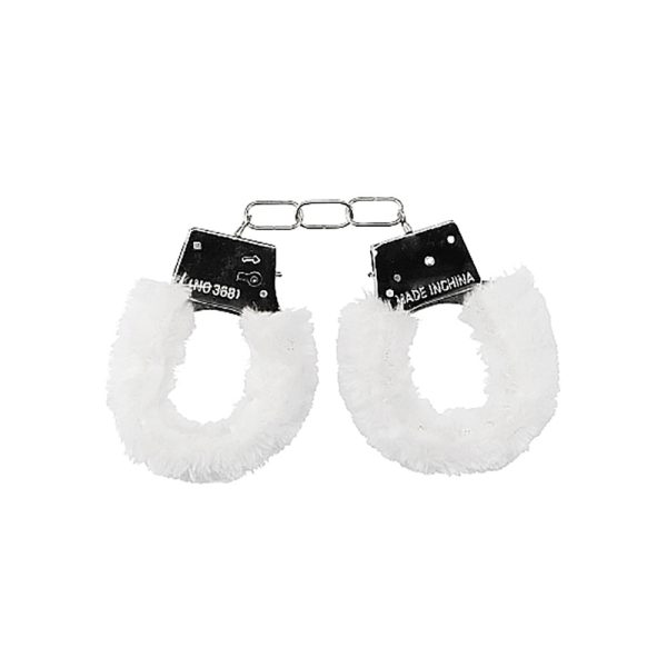 Ouch! Beginner''s Furry Handcuffs With Quick-Release White - Image 6