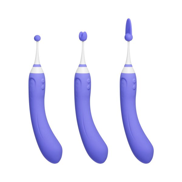 Lovense Hyphy Bluetooth Remote-Controlled Dual-End Vibrator Clitoral and G-Spot Stimulator - Image 5