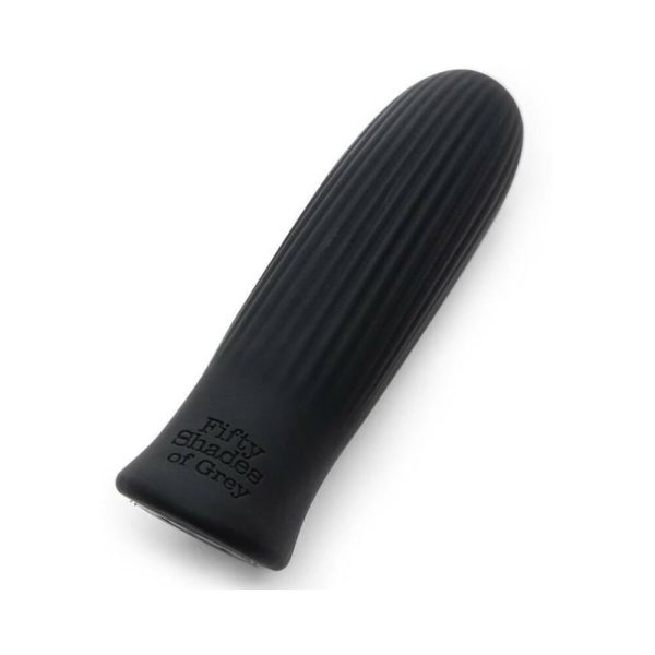 Fifty Shades of Grey Sensation Rechargeable Silicone Bullet Vibrator Black - Image 4