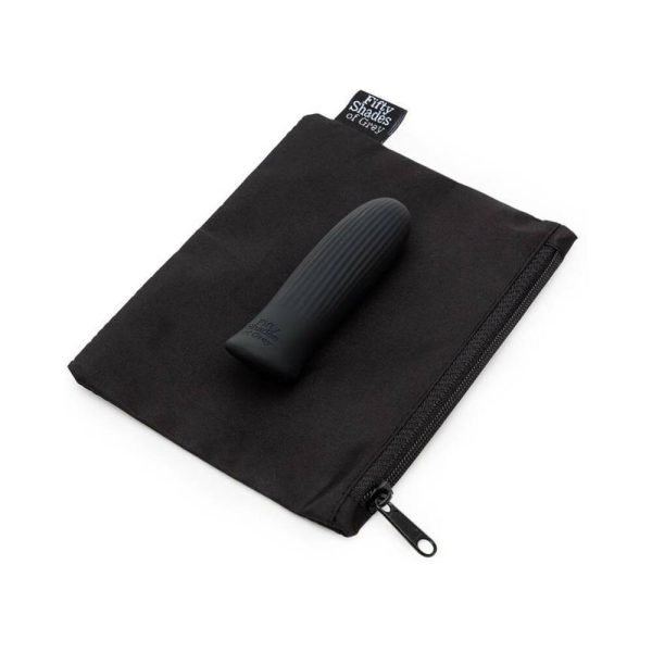 Fifty Shades of Grey Sensation Rechargeable Silicone Bullet Vibrator Black - Image 5
