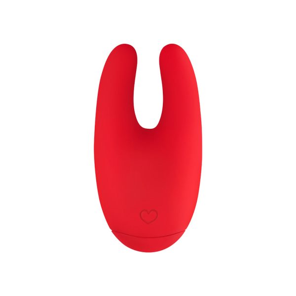 Luv Inc Bu89 Mini Bunny Rechargeable Silicone Vibrator Red - Image 2
