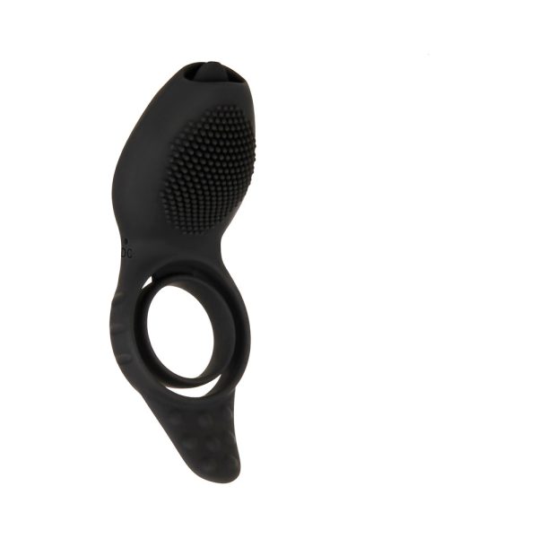 Zero Tolerance Mr. Flicker Remote-Controlled Flicking Tongue Vibrating Cockring Black - Image 5