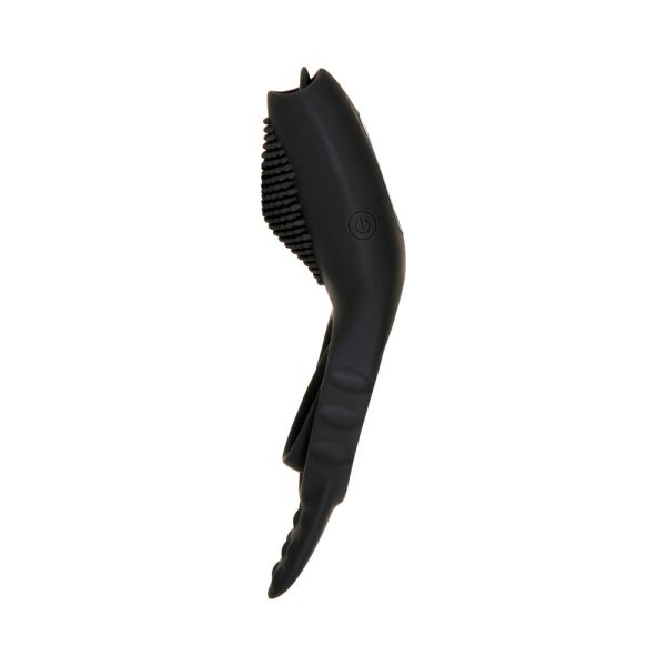 Zero Tolerance Mr. Flicker Remote-Controlled Flicking Tongue Vibrating Cockring Black - Image 6