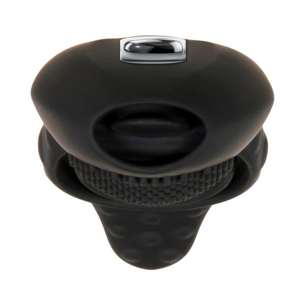 Zero Tolerance Mr. Flicker Remote-Controlled Flicking Tongue Vibrating Cockring Black - Image 8