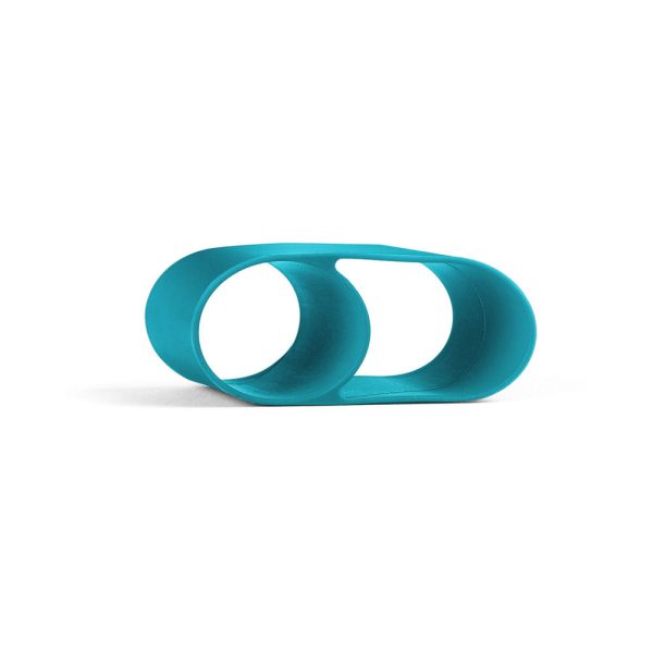 Je Joue Classic Bullet Vibrator Rechargeable Silicone with Finger Sleeve Teal - Image 7