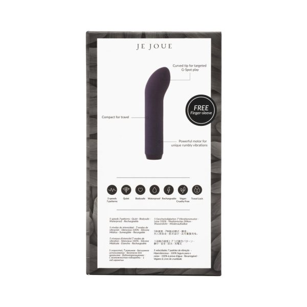 Je Joue G-Spot Bullet Vibrator Rechargeable Silicone Purple - Image 10
