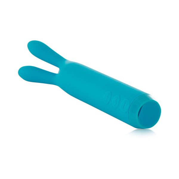 Je Joue Rabbit Bullet Vibrator Rechargeable Silicone Teal - Image 3