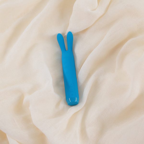 Je Joue Rabbit Bullet Vibrator Rechargeable Silicone Teal - Image 5