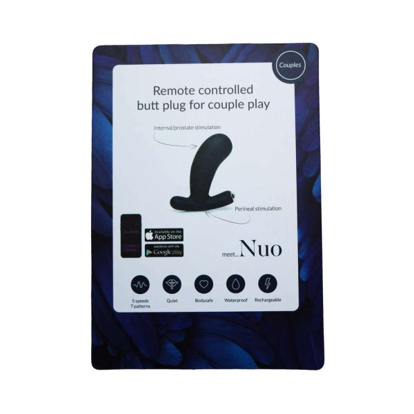 Je Joue Nuo V.2 App-Compatible Anal Plug Black - Image 5
