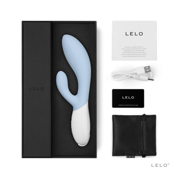 LELO INA 3 Rechargeable Dual Stimulator Seafoam - Image 2