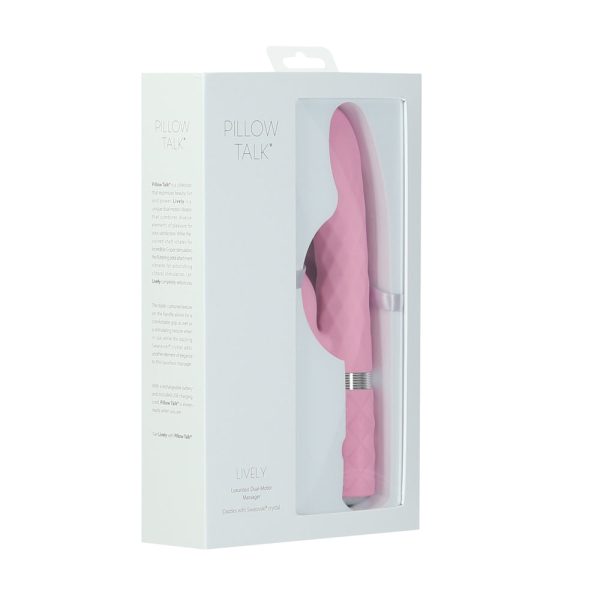Pillow Talk Lively Dual Stimulator Pink - Image 2