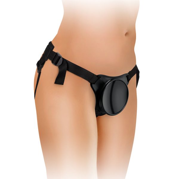 King Cock Elite Beginner''s Silicone Body Dock Kit With Dildo Beige/Black - Image 2