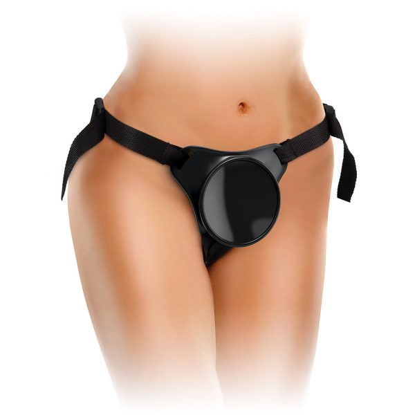 King Cock Elite Beginner''s Silicone Body Dock Kit With Dildo Beige/Black - Image 4