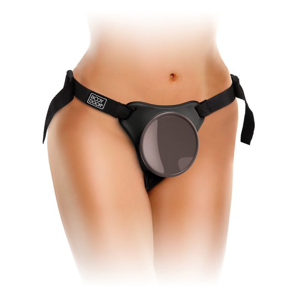 King Cock Elite Comfy Silicone Body Dock Kit With Dildo Tan/Black - Image 2
