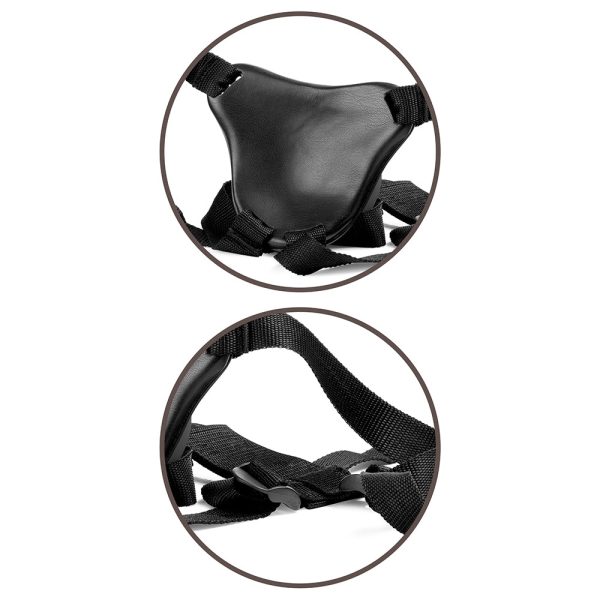 King Cock Elite Comfy Silicone Body Dock Kit With Dildo Tan/Black - Image 7
