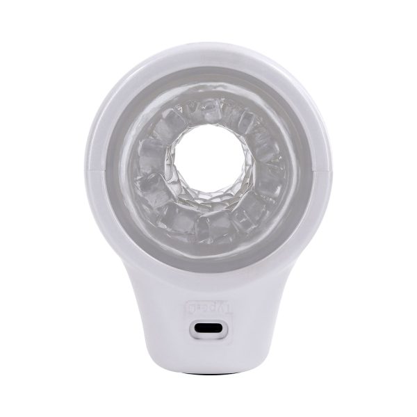 Playboy Spin Doctor Rechargeable Spinning Stroker TPE Sleeve White - Image 6