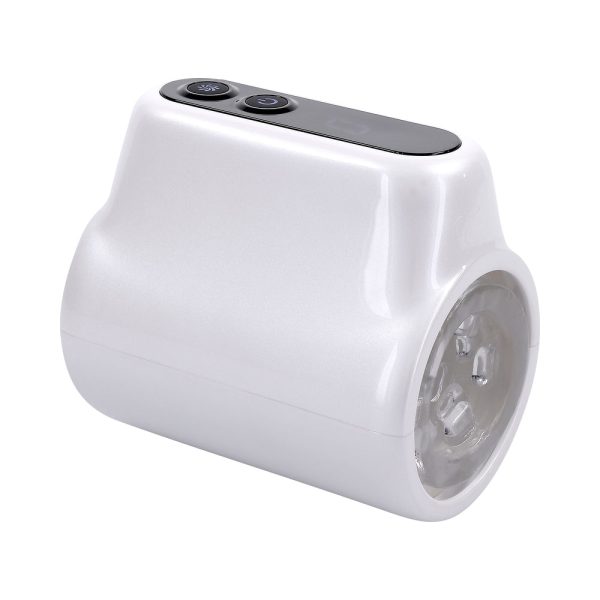 Playboy Spin Doctor Rechargeable Spinning Stroker TPE Sleeve White - Image 7