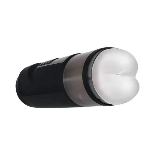 Gender X Message In A Bottle Rechargeable Thrusting Spinning Stroker with Suction Cup Base Black - Image 8