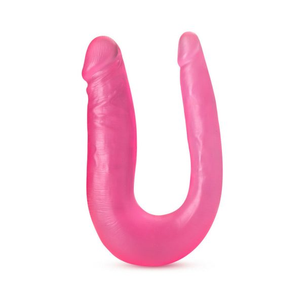 B Yours Sweet Double Dildo 12.5 in. Pink - Image 2