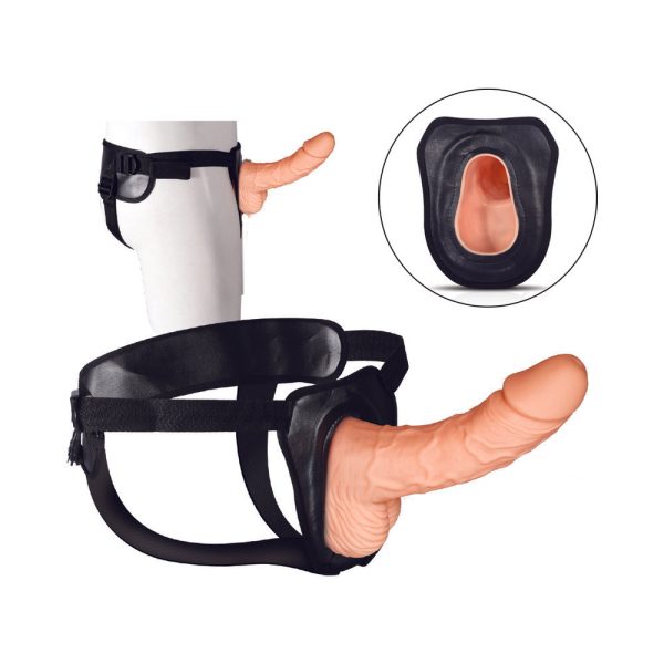 Erection Assistant Hollow Strap-On 8 in. White - Image 4