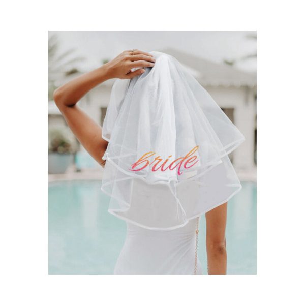 Glitterati Party Bride Veil - Image 3