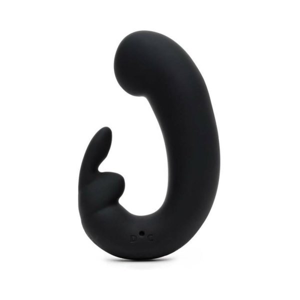 Fifty Shades of Grey Sensation Rechargeable Silicone G-Spot Rabbit Vibrator Black - Image 3