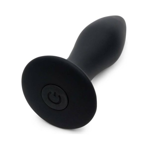 Fifty Shades of Grey Sensation Rechargeable Silicone Vibrating Butt Plug Black - Image 2