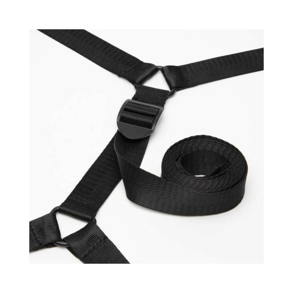 Fifty Shades of Grey Sweet Anticipation Reversible Under Mattress Restraint Set Red/Black - Image 4
