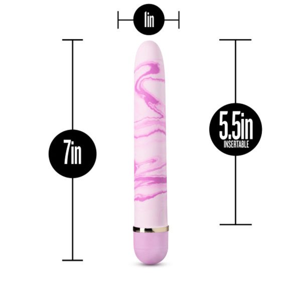 The Collection Strawberry Fields Slimline Vibrator Pink - Image 7