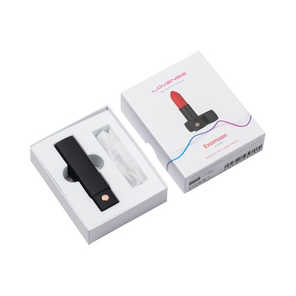 Lovense Exomoon Bluetooth Mini Lipstick Vibrator - Image 2