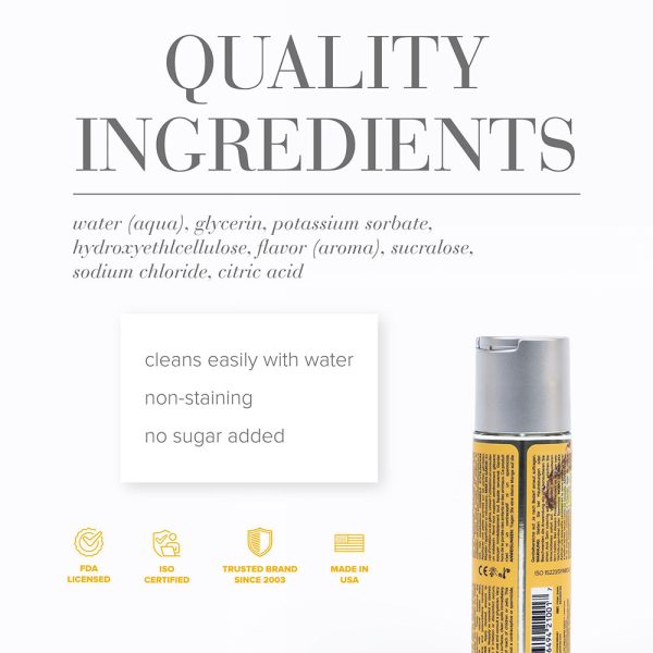 JO Cocktails Pina Colada Flavored Water-Based Lubricant 2 oz. - Image 3