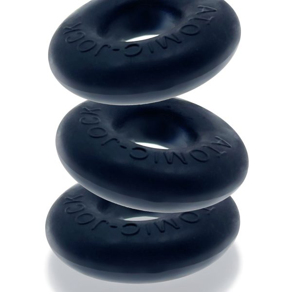 OxBalls Ringer Cockring 3-Pack Plus+Silicone Special Edition Night - Image 2