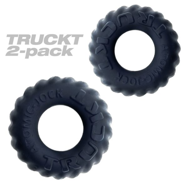 OxBalls Truckt 2-Piece Cockring Plus+Silicone Special Edition Night - Image 3