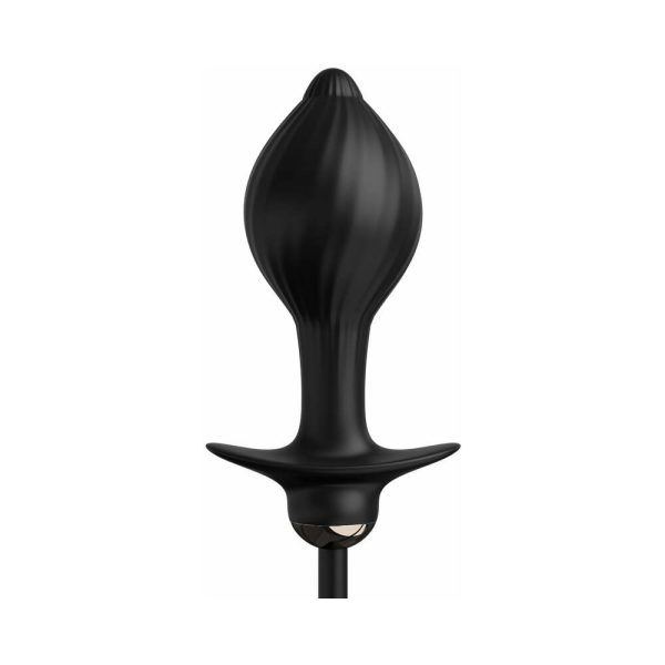 Anal Fantasy Elite Collection Auto-Throb Inflatable Vibrating Plug Black - Image 2