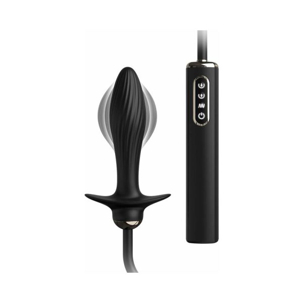 Anal Fantasy Elite Collection Auto-Throb Inflatable Vibrating Plug Black - Image 4