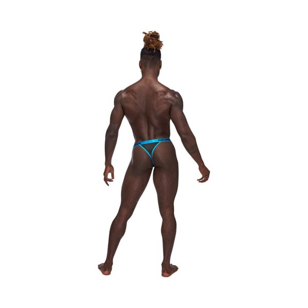 Male Power Casanova Uplift Thong Black S/M - Image 4